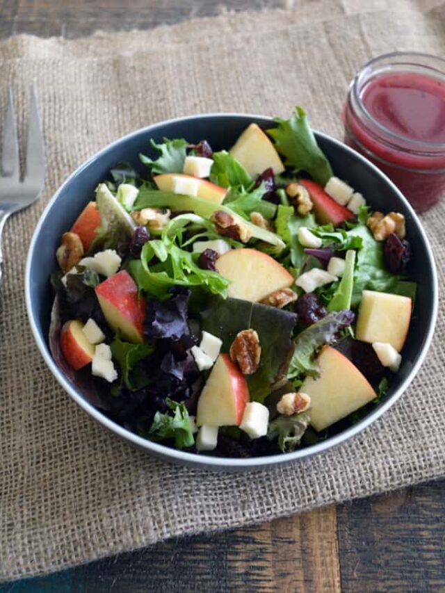 Apple Salad with Walnuts and Feta Recipes