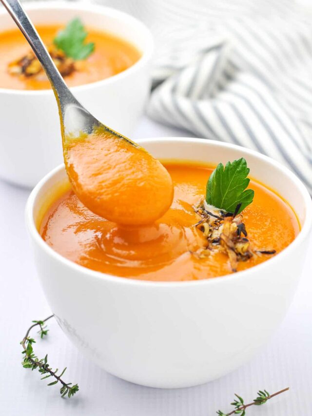 Spiced Apple and Carrot Soup Recipes