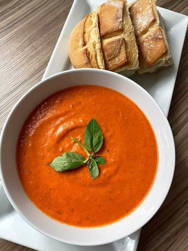 Creamy Tomato Basil Soup Recipes Made From Scratch