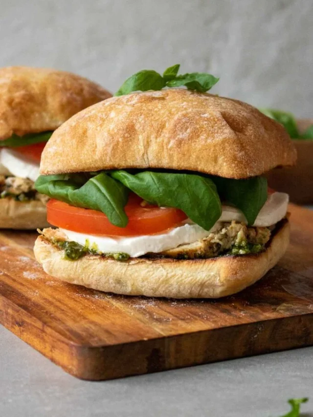 Caprese Veggie Sandwich Recipes Faster Than Takeout and Twice as Delicious